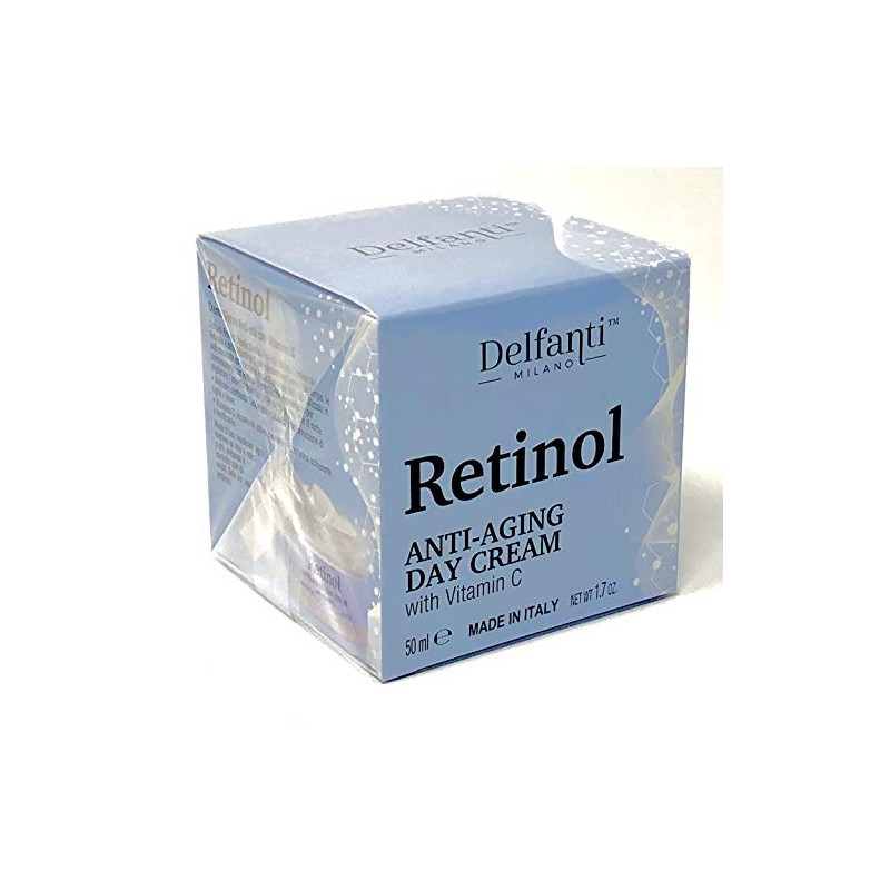 Delfanti-Milano RETINOL ANTI-AGING Day Face Cream with Vitamin C Made