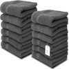 Luxury Cotton Towels - Large Hotel Spa Bathroom Face Towels
