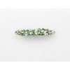 Faship Peridot Green Premium Rhinestone Crystal Floral Small Hair Barrette