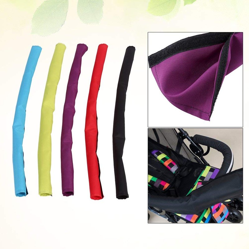 5pcs Baby Pushchair Stroller Fabric Handle Bar Waterproof Pushchair Handlebar