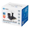hb-digital Monoblock Quad LNB UHD MB 404 S LNC |