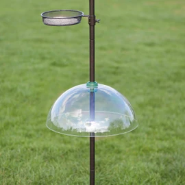 Natures Market BFBAFFLE Plastic Squirrel Baffle, Transparent, 40 x 19 x 40 cm