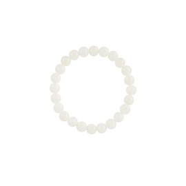 DIYFASH Healing Bracelet For Women,Wooden White Bracelets,Anxiety Bracelet,Chakra Beaded Bracelets,Healing Stones,Yoga Bead Bracelet,Calming Stretch Bracelet, Stress Relief Gifts For Women, Free Size,