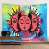 Sun Goddess Pattern Tapestry Wall Hanging for Bedroom Living Room