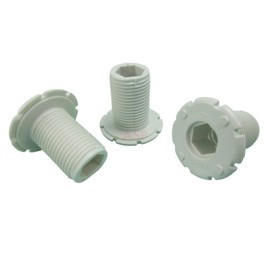 3X Spa Hot Tub 1 1/4" Air Jet Face Flange Fitting 3/4" Thread Injector Part