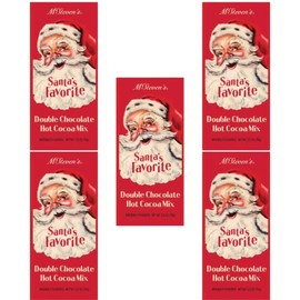 McSteven's Hot Chocolate, Santa's Double Chocolate Cocoa, 1.25 Ounce (Pack of 5)