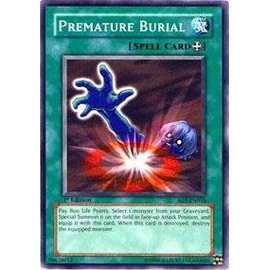 Yu-Gi-Oh! - Premature Burial SD2 (SD3-EN018) - Structure Deck 3: Blaze of Destruction - 1st Edition - Common