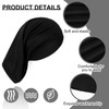 4 Pcs Loc Sock Dread Cap for Men, Elastic Loc