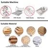 SpeTool 3 Inch Extra Large Spoilboard Surfacing Router Bit 2+2