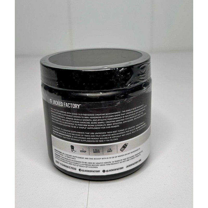 JACKED FACTORY Creatine Monohydrate.