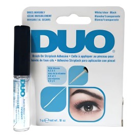 Pegamento De Pestañas Duo Transparente Con Pincel
