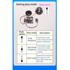 DONGKER Sound Module Button Control 8 m Adjustable Volume and