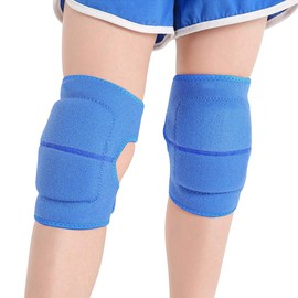 TINAYAUE Children's Knee Pads Boys Knee Protection Set Girls Elbow Pads Thick Sponge Knee Pads with Velcro Fastening for Football Dancing Skateboard MTB Cycling Set 2-16 Years