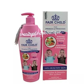 Fair child natural skin tone with amino & vitamin body lotion Kids & teens