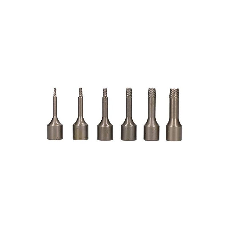 3/8" Impact Screw/Stud Extractor/Remover Set Reverse Thread 2-10mm 6pc AT023