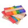 UCEC Colourful & Natural Wooden Sticks with Different Sizes, 400