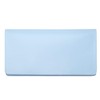 Baby Blue Vinyl Checkbook Cover, Top Tear Personal Vinyl Checkbook