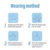 Dimeho 100 Pieces Nose Plug Filter Disposable Nose Dust Filters