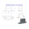 3 Inches Rear Suspension Bump Stops, Leaf Spring Jounce Bumpers