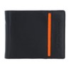 BRUNO BANANI Men's Wallet Purse Wallet W320.1966 Black/Orange