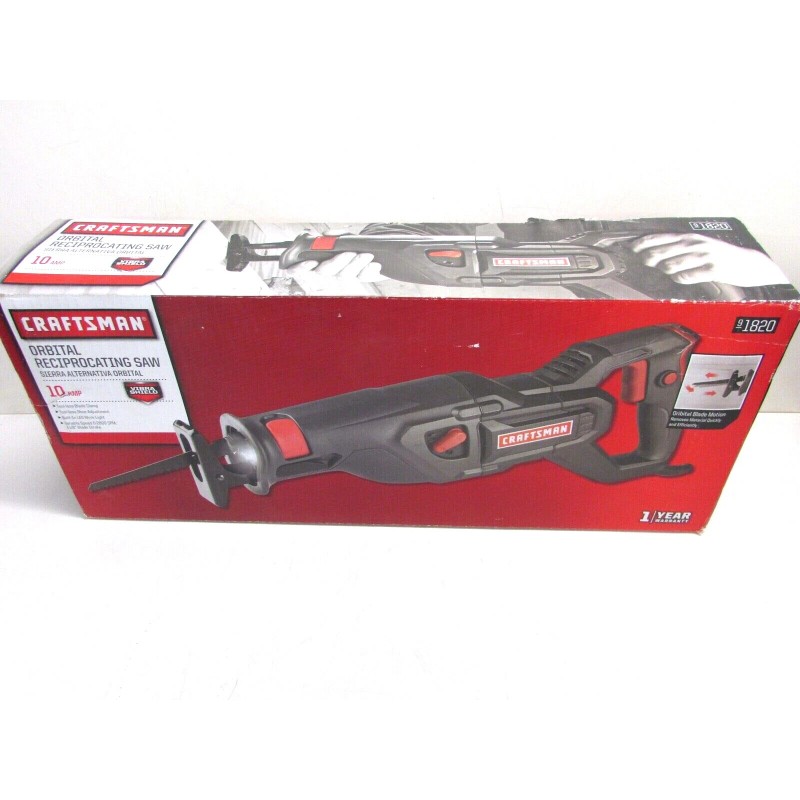 Craftsman NEW! CRAFTSMAN ORBITAL 10 AMP RECIPROCATING SAW, w/ TOOL