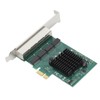 PCIe X1 Network Card 4 RJ45 Port 1000M High Speed