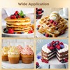 2 PCS Stainless Steel Batter Dispenser, 27 oz Pancake Batter