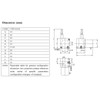CALT 1000mm Draw Wire Encoder 24Vdc Supply 0-5K ohm Output