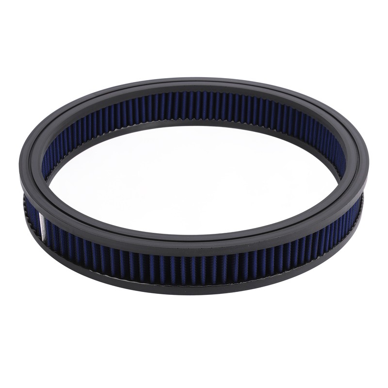 High Flow Round Air Filter Element Washable Reusable Air Cleaner