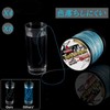 Ashconfish PE Line, Camouflage Blue, Fishing System, 4 Braid, 32.8