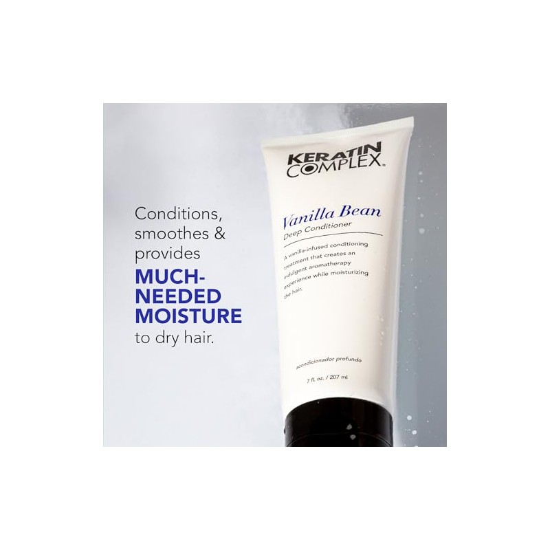 Keratin Complex Vanilla Bean Deep Conditioner, 7 oz