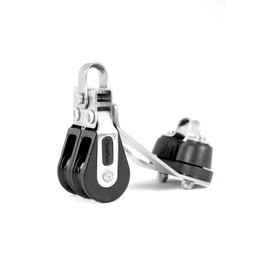 Nautos #92426-Classic line-Double Fixed with CAM- 28 mm sheave-Long Lasting Characteristics.Sailboat Block