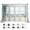 Yeele 10x6.5ft Custom Empty Room Backdrop French Windows Living Room