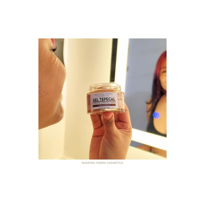Gel Regenerante de Tepezcohuite y Caléndula 60g Todo Tipo de