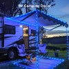 JMEXSUSS 2 Pack 100 LED Solar Rope Lights, IP65 Solar