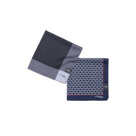 DuPont (신세계 사우스시티)25FW  흡수력이 좋은 듀퐁 순면 손수건 2종 셋트 SE5FMA381002SNY006SGY Shinsegae South City 25FW Highly Absorbent Dupont Cotton Handkerchief 2-Piece Set SE5FMA381002SNY006SGY