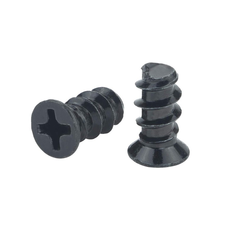 Favordrory M5x10 Black Zinc Computer Case Fan Screws, Computer Cooling