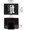 TOCCOOL Trailer Hitch Cover Square Hook Protector for SUV Off-Road