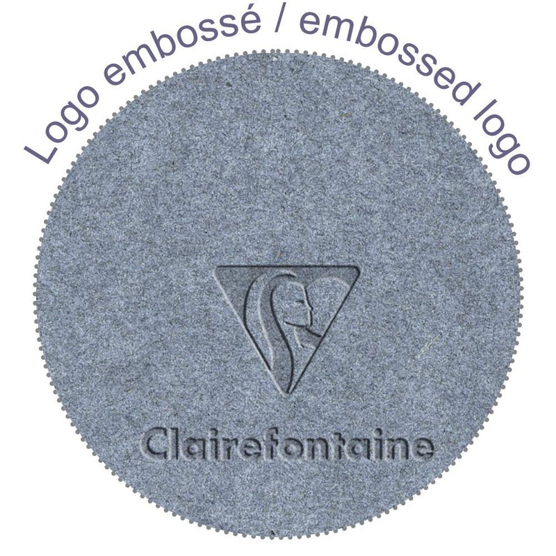 Clairefontaine Jeans & Cocoa 83518C Notebook, 7.5 x 12 cm,