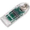 Hama Multi-Kartenleser "8in1" (u.a. microSD/SDHC, SD/SDHC, MMC, USB 2.0), transparent