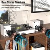 Vinyl Record Player with Two Stereo Speakers, Bluetooth Playback Turntable