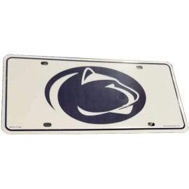 Rico Penn State University Nittany Lions Metal Auto Tag License Plate, Logo Design...