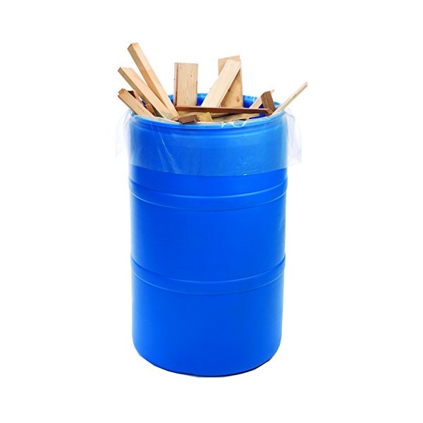 38 X 72" 6 Mil Clear 60 Gallon Flat Dust