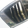 New 2pcs Racing Side Rear Quarter Window Louvers for Honda