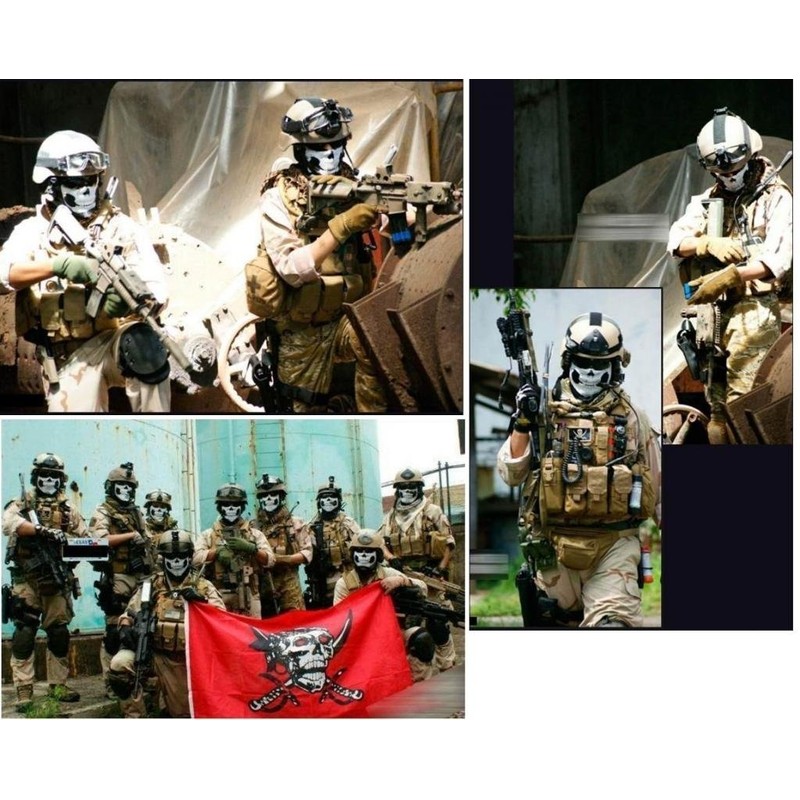 Hitaocity Skull Face Multi Use Face Mask Scarf Head Wrap