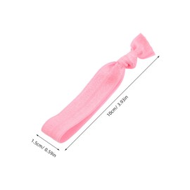 SAFIGLE 50PCS High Elastic Hair Ties for Women No Crease Knotted Headbands for Sports Yoga Gym Casual Wear Solid Color Ropes for Secure Hold and Chic Hairstyles