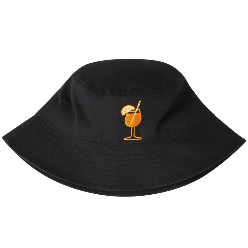 RF&cm Aperol Spritz Embroidered Hat, Cute Bucket Hat, Aperol Gift,