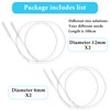 4PCS Extra Long Straw Cleaning Brush100cm Slim Wire Brush for