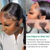 TRIPYGO Edges Hair HD Lace Baby Hair Stripes for Black