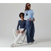 QINSEN Long Sleeve Body Suit for Women Round Neck Fall